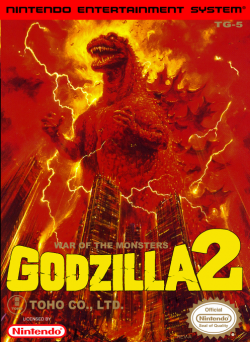 Godzilla  War of the Monsters - Nintendo NES