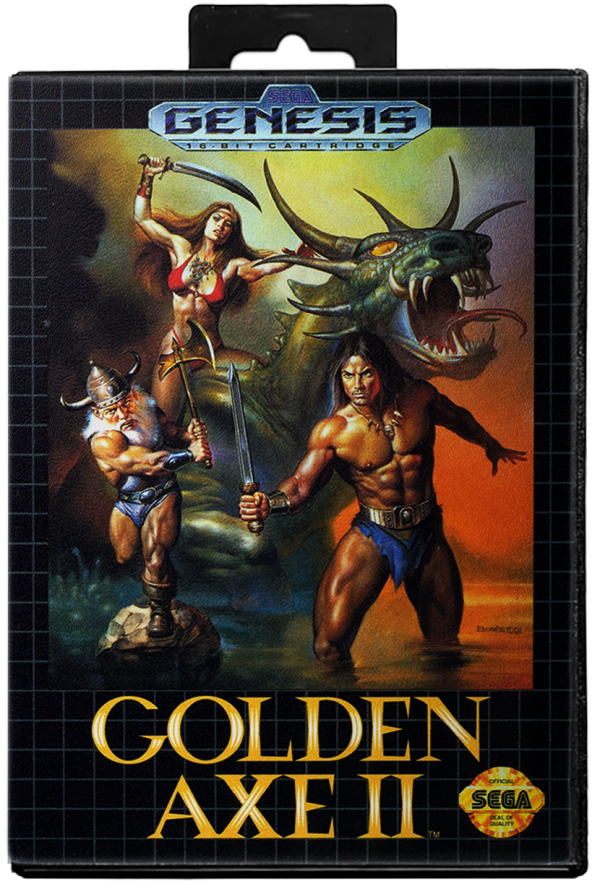 Golden Axe II - Sega Genesis