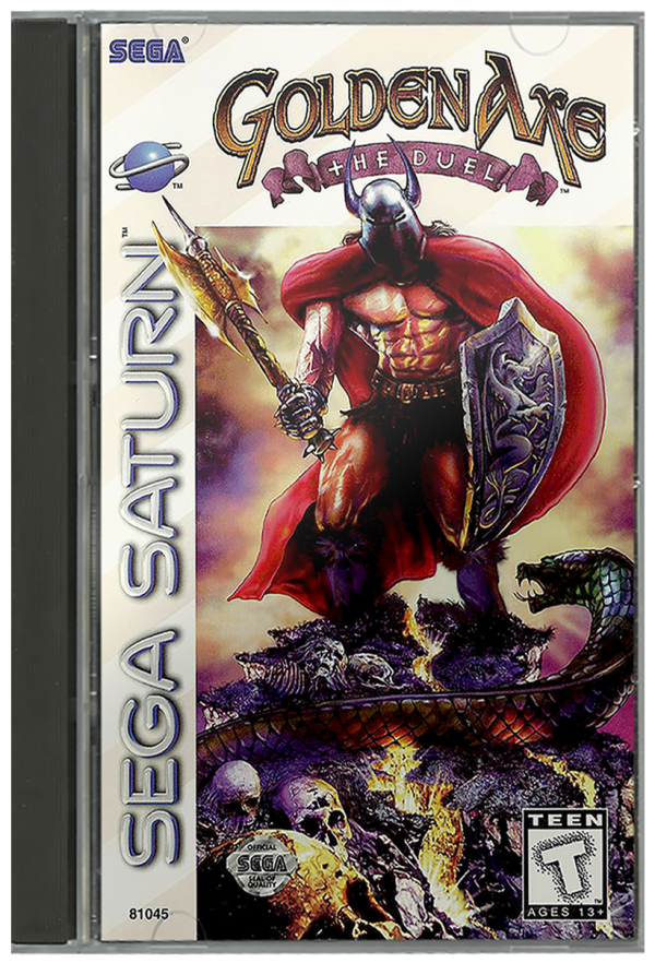 Golden Axe The Duel - Sega Saturn