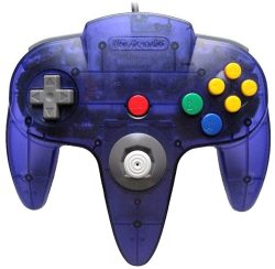 Funstastic Grape Purple Nintendo 64 Controller