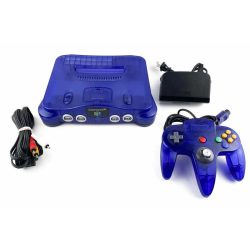 Nintendo 64 Grape Purple System