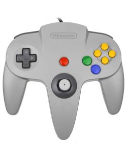 Gray Nintendo 64 Controller