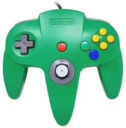 Green Nintendo 64 Controller