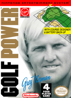 Greg Normans Golf Power - Nintendo NES