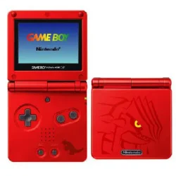 Nintendo Gameboy Advance SP 001 System - Groudon Edition