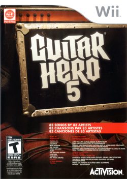 Guitar Hero 5 - Nintendo Wii