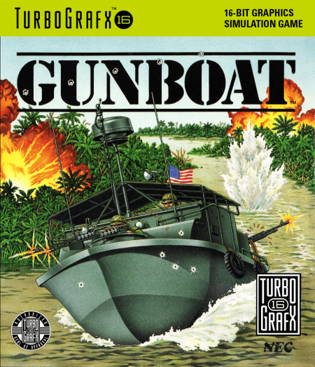 Gunboat - TurboGrafx 16