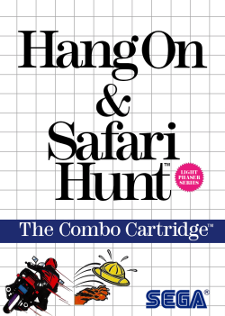 Hang-On and Safari Hunt - Sega Master System
