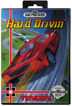 Hard Drivin - Sega Genesis