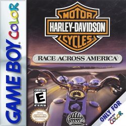 Harley Davidson Race Across America - Nintendo Gameboy Color