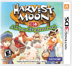 Harvest Moon 3D: A New Beginning - Nintendo 3ds