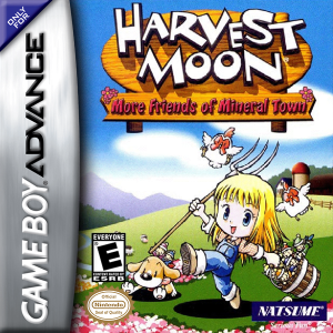 Harvest Moon More Friends of Mineral Town - Nintendo Gameboy Advance