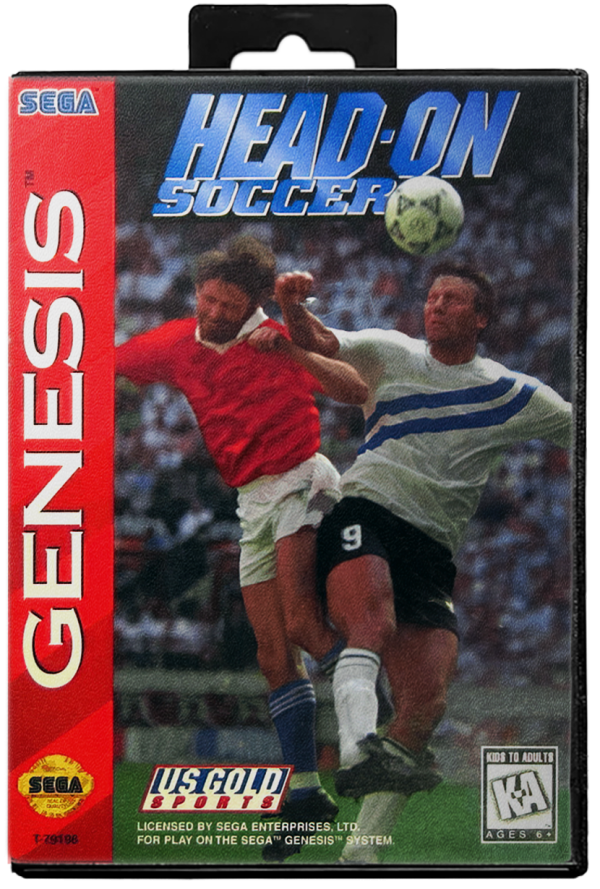 Head-On Soccer - Sega Genesis