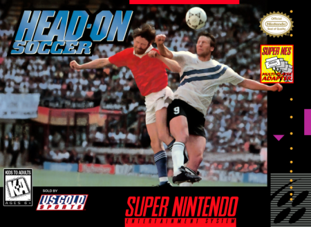 Head-On Soccer - Super Nintendo
