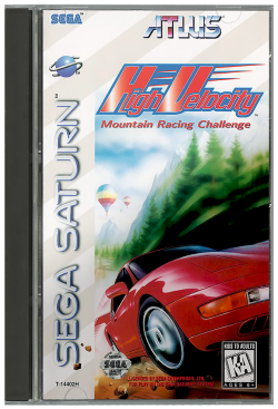 High Velocity Mountain Racing Challenge - Sega Saturn