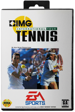 IMG International Tour Tennis - Sega Genesis