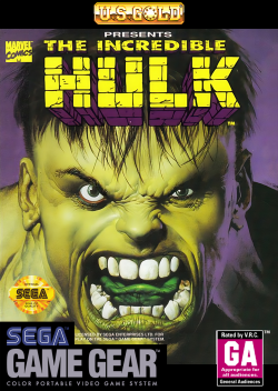 Incredible Hulk- Sega Game Gear