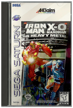 Iron Man X-O Manowar in Heavy Metal - Sega Saturn