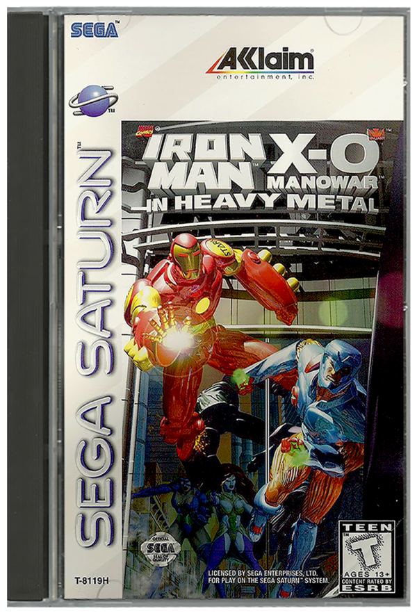 Iron Man X-O Manowar in Heavy Metal - Sega Saturn