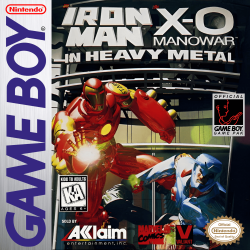 Iron Man X-O Manowar in Heavy Metal - Nintendo Gameboy