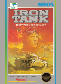 Iron Tank The Invasion of Normandy - Nintendo NES