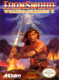 IronSword Wizards & Warriors II - Nintendo NES