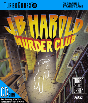 J. B. Harold Murder Club - Turbografx CD