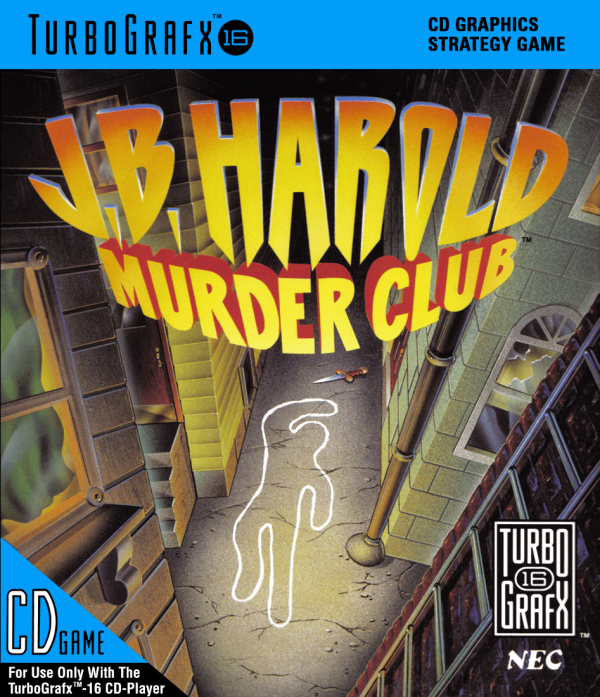 J. B. Harold Murder Club - Turbografx CD