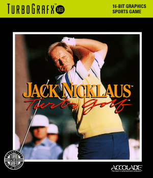 Jack Nicklaus Turbo Golf - TurboGrafx 16