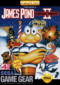 James Pond 2 Codename Robocod- Sega Game Gear