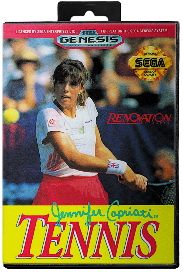 Jennifer Capriati Tennis - Sega Genesis