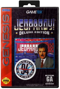 Jeopardy Deluxe Edition - Sega Genesis