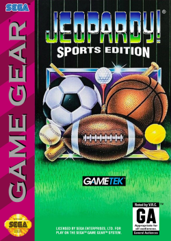 Jeopardy Sports Edition- Sega Game Gear