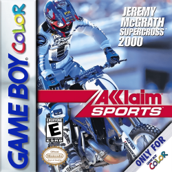 Jeremy McGrath SuperCross 2000 - Nintendo Gameboy Color