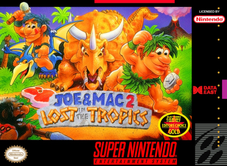 Joe and Mac 2 Lost in the Tropics - Super Nintendo