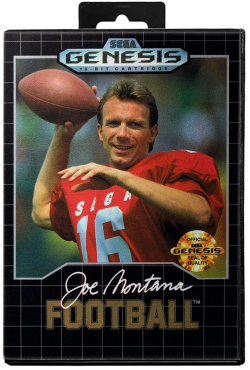 Joe Montana Football - Sega Genesis