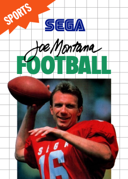 Joe Montana Football - Sega Master System