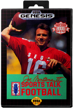 Joe Montana II Sports Talk Football - Sega Genesis