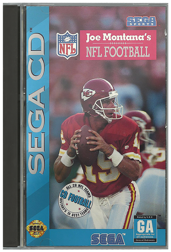 Joe Montana NFL Football - Sega CD