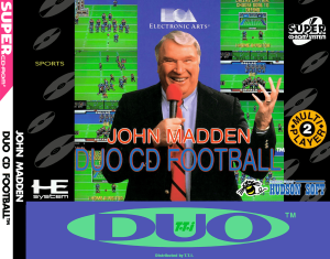 John Madden Duo CD Football - Turbografx CD