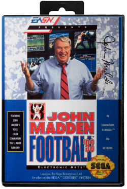 John Madden Football '93 - Sega Genesis
