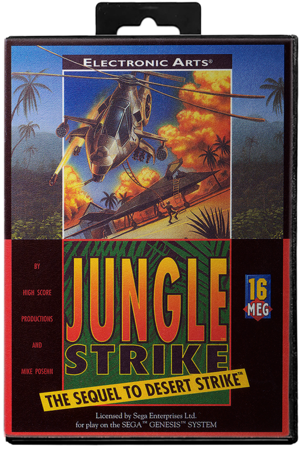 Jungle Strike - Sega Genesis