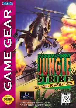Jungle Strike- Sega Game Gear