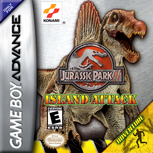 Jurassic Park III Island Attack - Nintendo Gameboy Advance