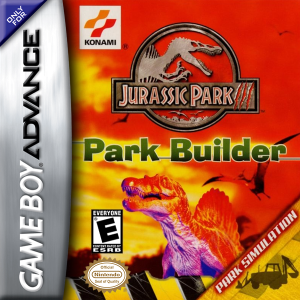 Jurassic Park III Park Builder - Nintendo Gameboy Advance