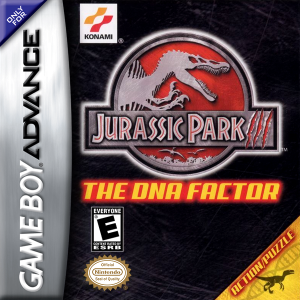 Jurassic Park III DNA Factor - Nintendo Gameboy Advance