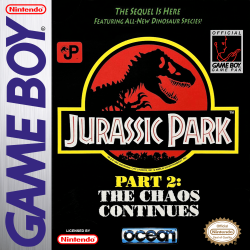 Jurassic Park Part 2: The Chaos Continues - Nintendo Gameboy