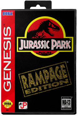 Jurassic Park Rampage Edition - Sega Genesis