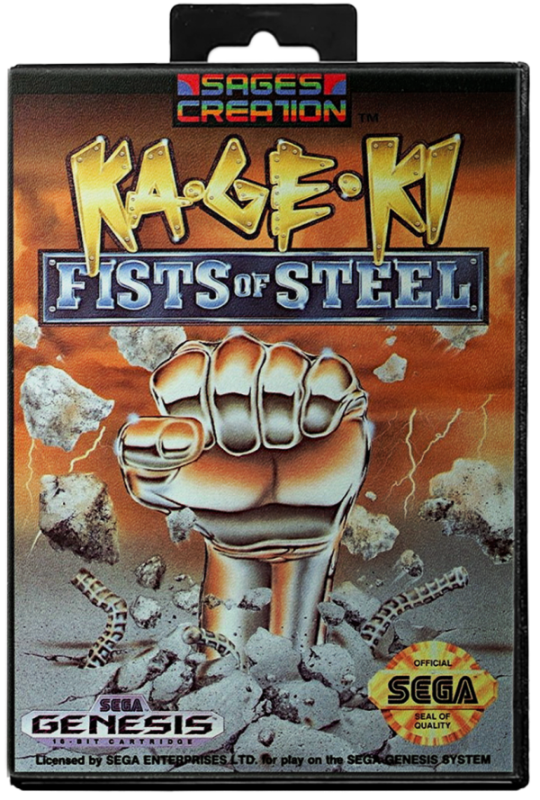 Ka-Ge-Ki Fists of Steel - Sega Genesis
