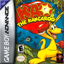 Kao the Kangaroo - Nintendo Gameboy Advance